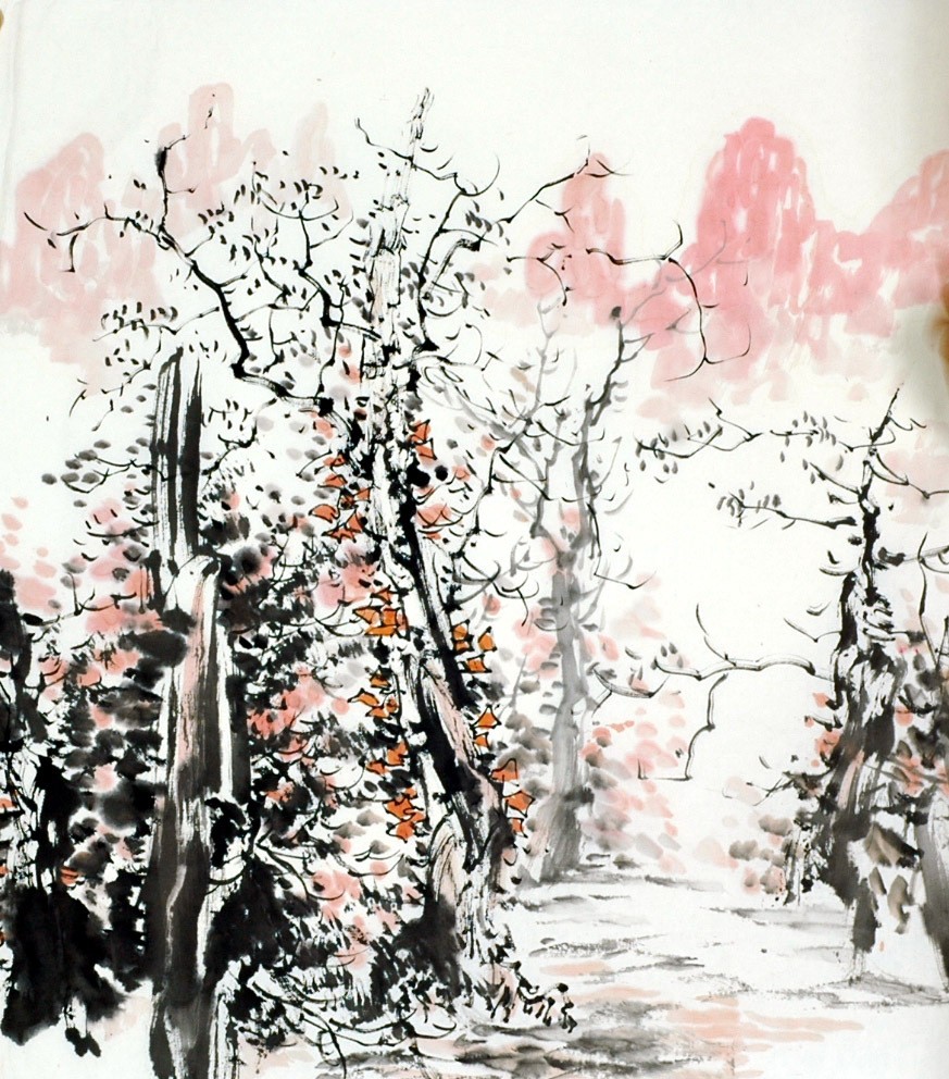 Chinese Landscape Painting - CNAG007691