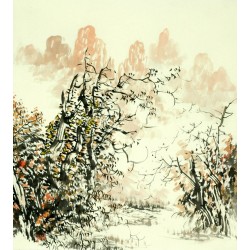Chinese Landscape Painting - CNAG007694
