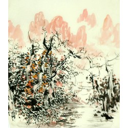 Chinese Landscape Painting - CNAG007695