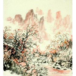 Chinese Landscape Painting - CNAG007697