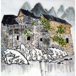 Chinese Landscape Painting - CNAG007700