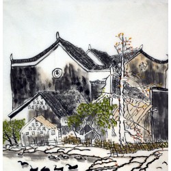 Chinese Landscape Painting - CNAG007701