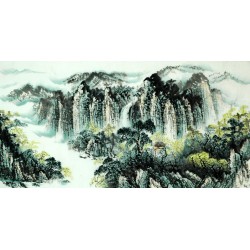 Chinese Landscape Painting - CNAG007708