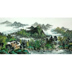 Chinese Landscape Painting - CNAG007710
