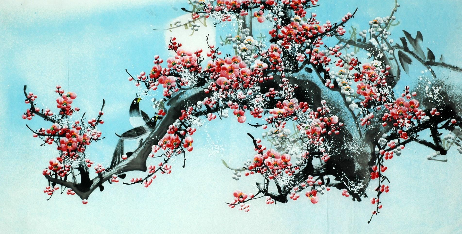Chinese Plum Painting - CNAG007712
