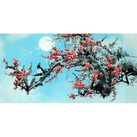 Chinese Plum Painting - CNAG007714