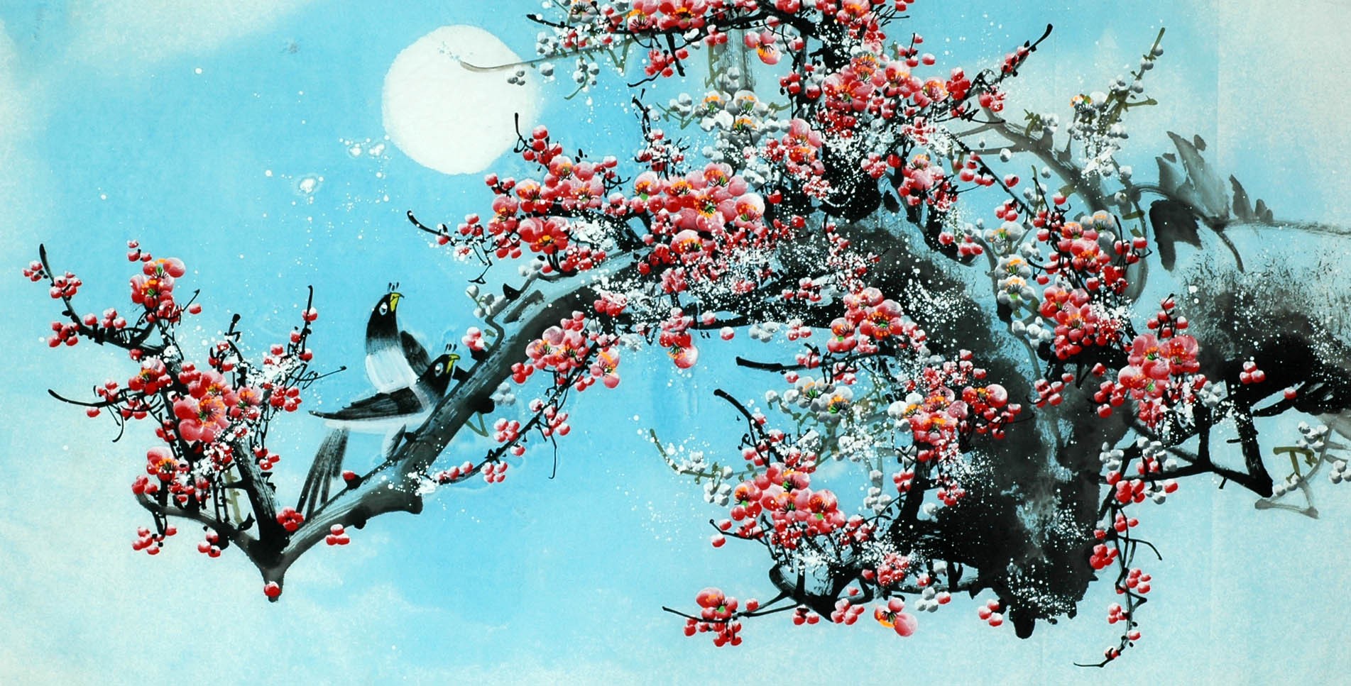 Chinese Plum Painting - CNAG007714