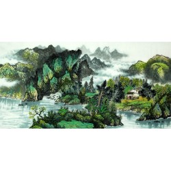 Chinese Landscape Painting - CNAG007720