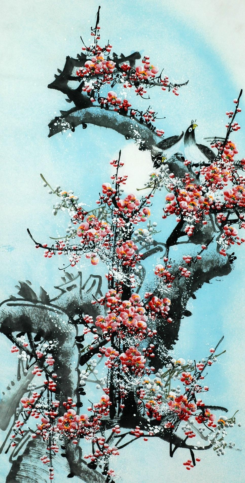 Chinese Plum Painting - CNAG007722