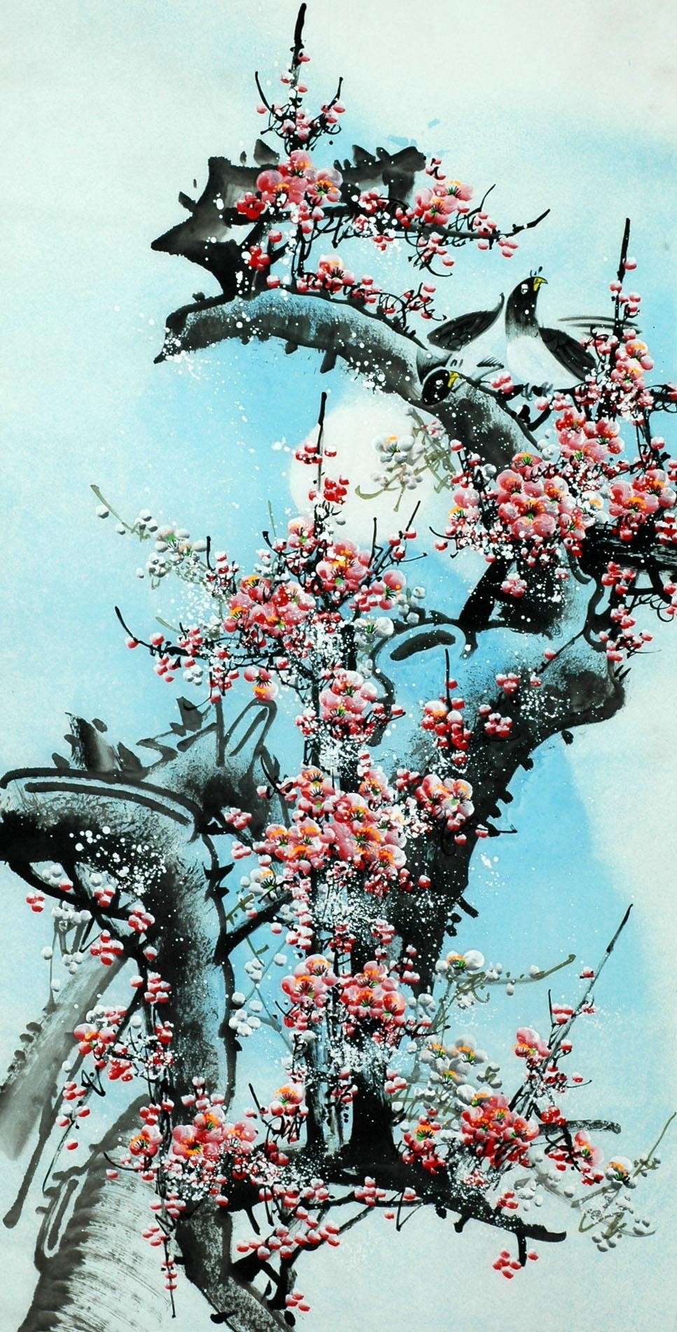 Chinese Plum Painting - CNAG007723