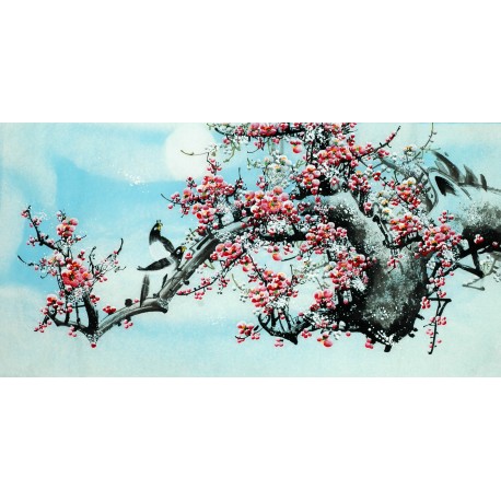 Chinese Plum Painting - CNAG007729