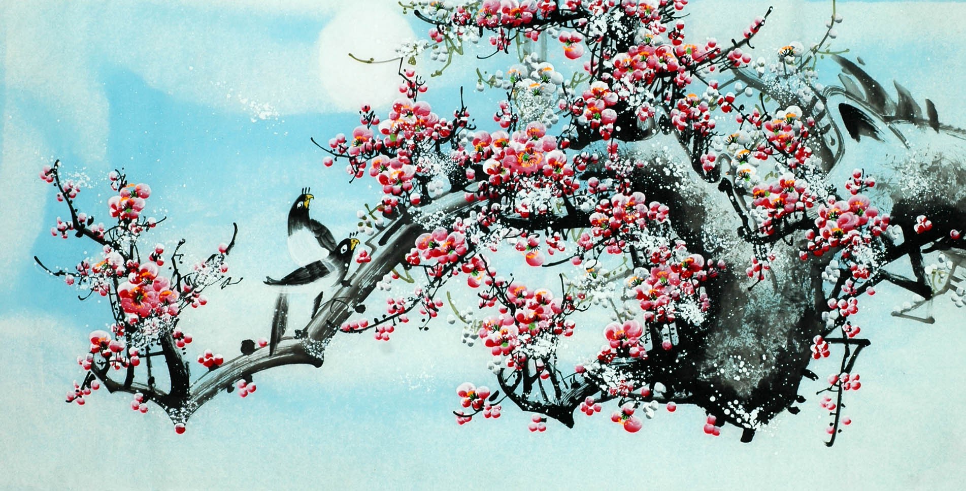 Chinese Plum Painting - CNAG007729