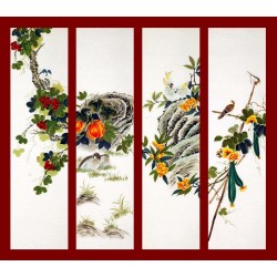 Chinese Flowers&Trees Painting - CNAG007745