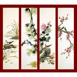 Chinese Flowers&Trees Painting - CNAG007749
