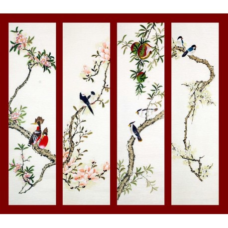 Chinese Flowers&Trees Painting - CNAG007751
