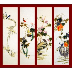 Chinese Flowers&Trees Painting - CNAG007752