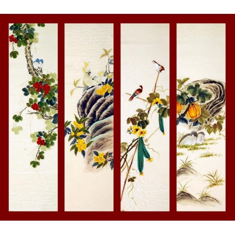 Chinese Flowers&Trees Painting - CNAG007754