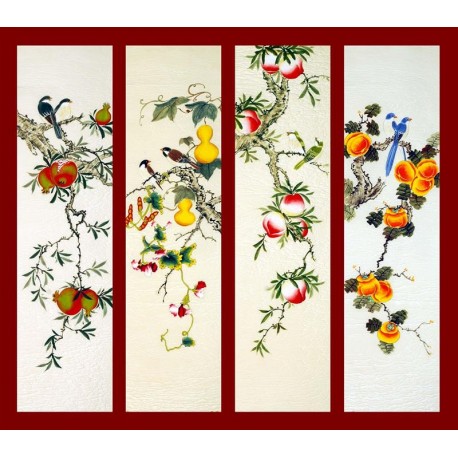 Chinese Flowers&Trees Painting - CNAG007756