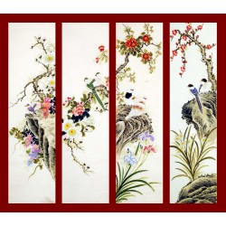 Chinese Flowers&Trees Painting - CNAG007757
