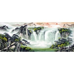 Chinese Landscape Painting - CNAG007782