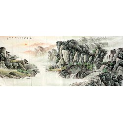 Chinese Landscape Painting - CNAG007787