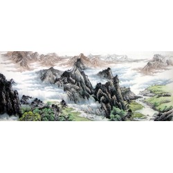 Chinese Landscape Painting - CNAG007789