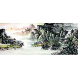 Chinese Landscape Painting - CNAG007790
