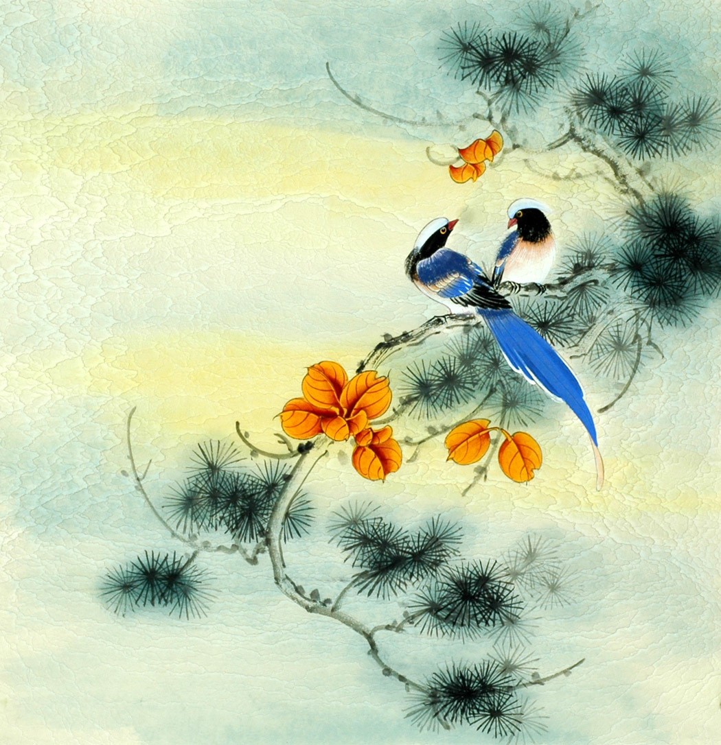 Chinese Flowers&Trees Painting - CNAG007796