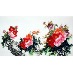 Chinese Peony Painting - CNAG007800