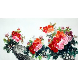 Chinese Peony Painting - CNAG007802