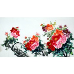 Chinese Peony Painting - CNAG007803