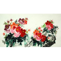 Chinese Peony Painting - CNAG007806
