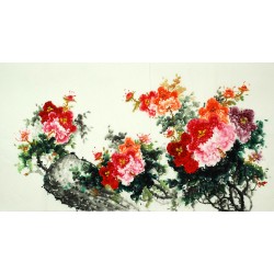 Chinese Peony Painting - CNAG007807