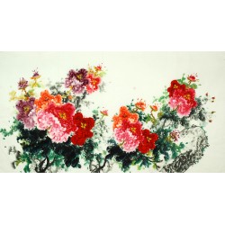 Chinese Peony Painting - CNAG007808