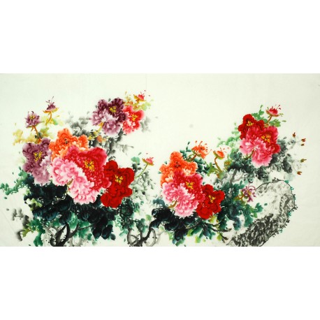 Chinese Peony Painting - CNAG007808