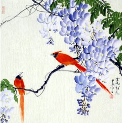 Chinese Flowers&Trees Painting - CNAG007811