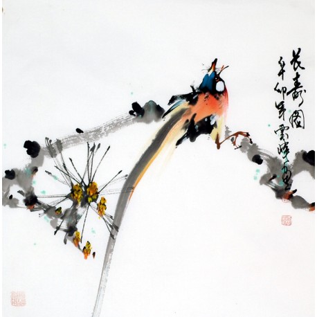 Chinese Flowers&Trees Painting - CNAG007817
