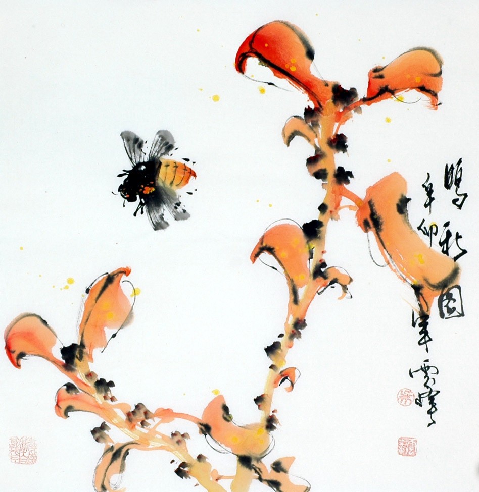 Chinese Flowers&Trees Painting - CNAG007829
