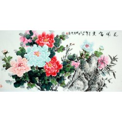 Chinese Peony Painting - CNAG007846