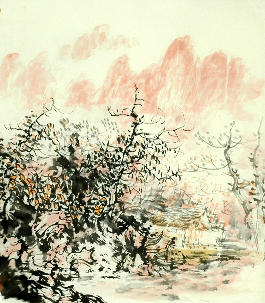 Chinese Landscape Painting - CNAG007848