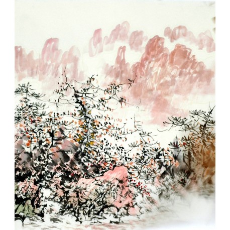 Chinese Landscape Painting - CNAG007849