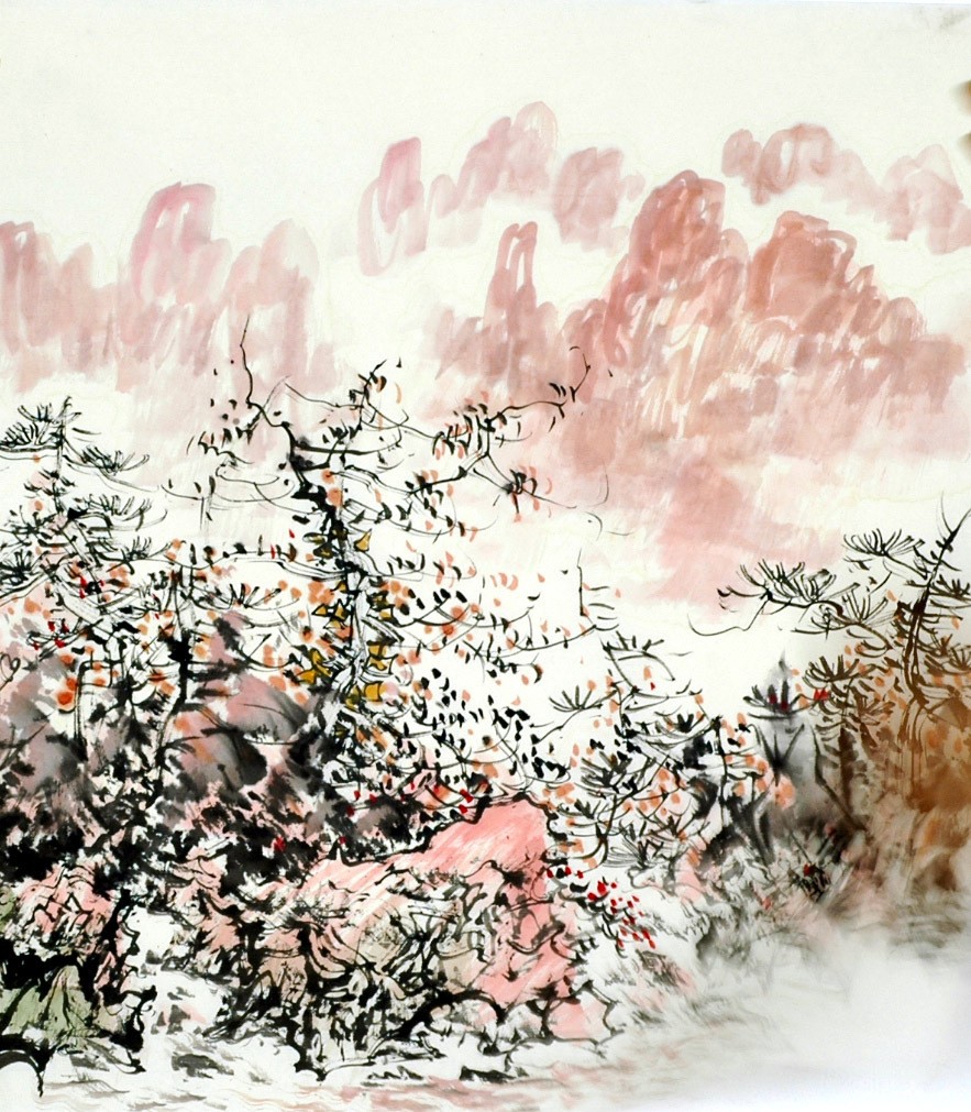 Chinese Landscape Painting - CNAG007849