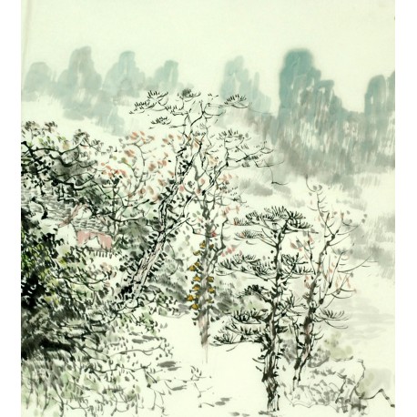 Chinese Landscape Painting - CNAG007850