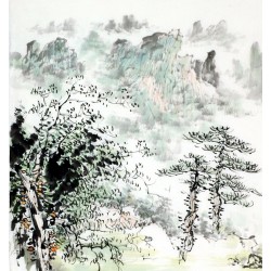 Chinese Landscape Painting - CNAG007851