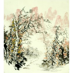 Chinese Landscape Painting - CNAG007852