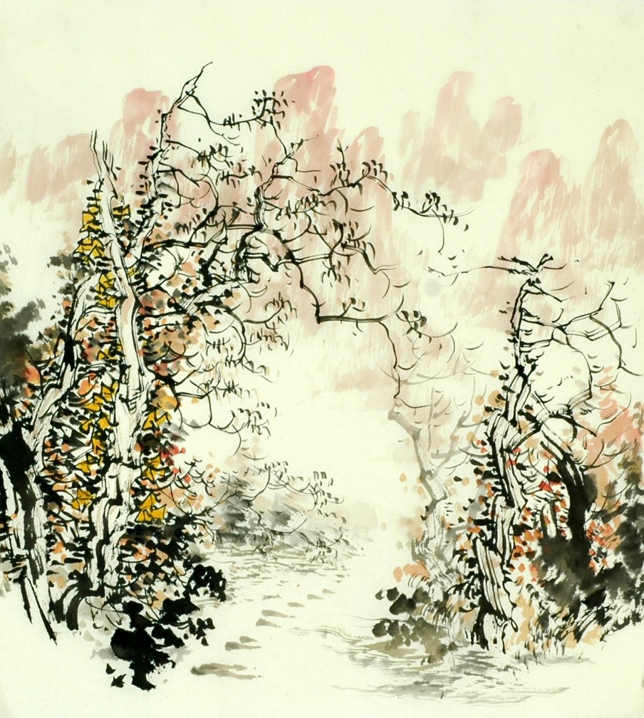 Chinese Landscape Painting - CNAG007852
