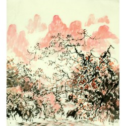Chinese Landscape Painting - CNAG007854