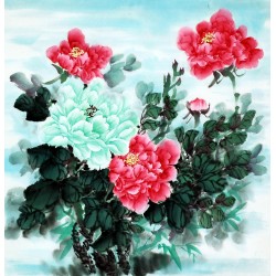 Chinese Peony Painting - CNAG007860