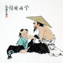 Chinese Figure Painting - CNAG007871