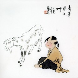 Chinese Figure Painting - CNAG007874